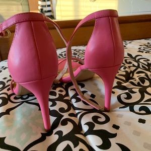Pink heels